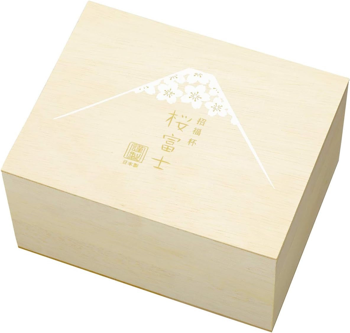 Toyo sasaki, wooden gift box of sake pot and cups set