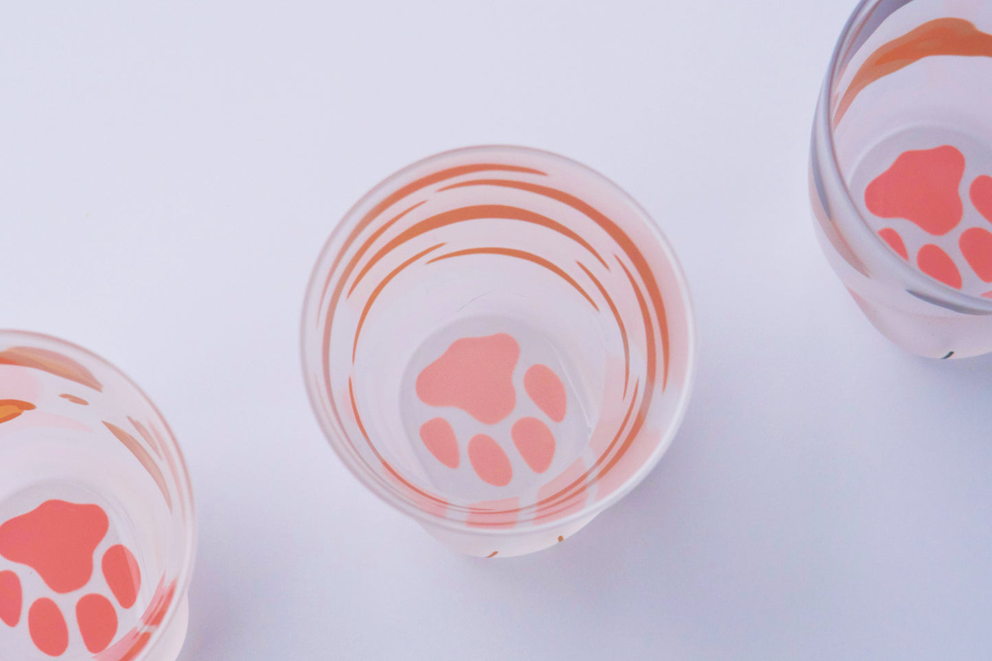 ADERIA, Cat Paw Drink Glasses